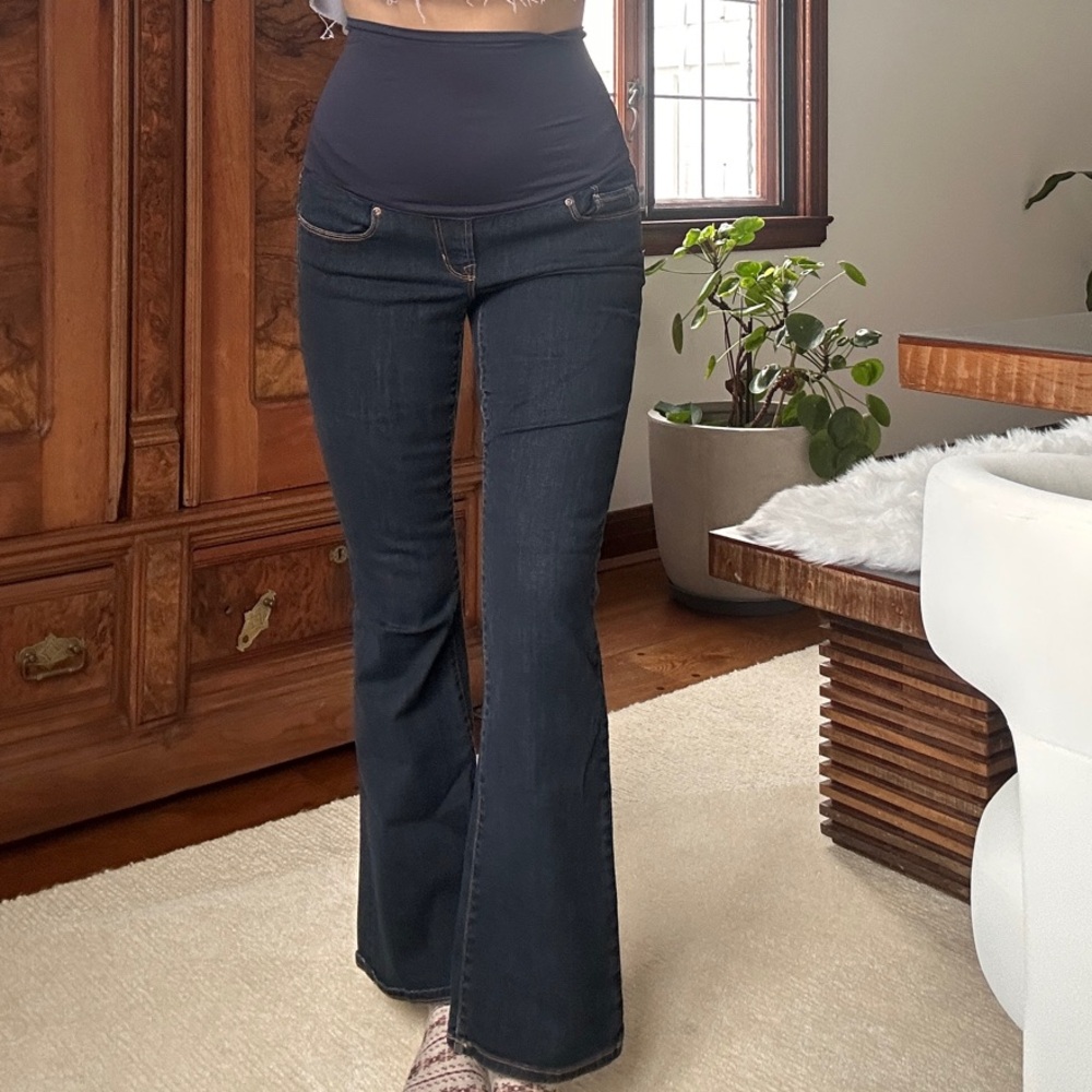 2 Pairs of Gap Maternity Denim Jeans